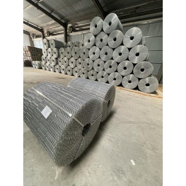10行コンクリート重量コーティングメッシュ ロール状 パイプライン補強メッシュ 高引張強度