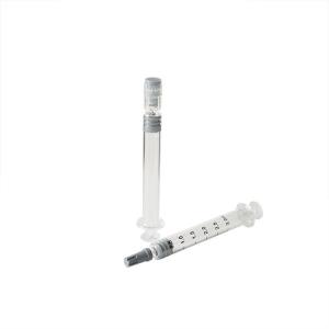 Luer Lock Tip Sterile Glass Syringes For CBD Oil 3ml Dab Syringe