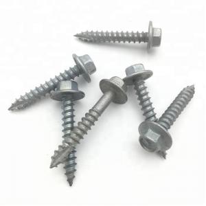 China Galvanized Stainless Steel Timber Screws , Timber Cladding Screws For Hardness Wood T17 supplier