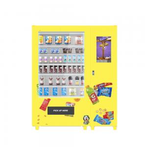 Anti Theft Auto Mini Mart Vending Machine Kiosk For Drinks Snacks