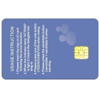 China ATMEL 24C256 Series Contact Smart Card For Hotel Key Card on sale