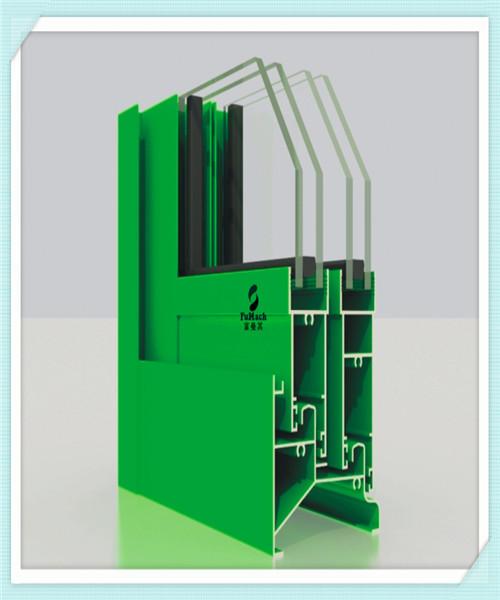 Electrophoresis Aluminium Window Profiles , Sliding Door Aluminium Frame Profile