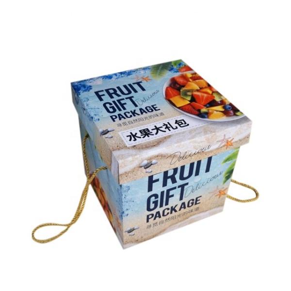 Cajas acanaladas de la aduana reciclable para el empaquetado de la legumbre de fruta