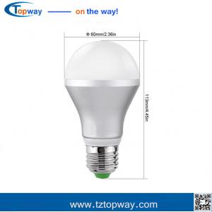 China 4w rgb multi color change remote controller E27 LED lamp bulb light supplier