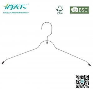 China Betterall Simple Thin Chrome Metal Hanger for Shirts supplier