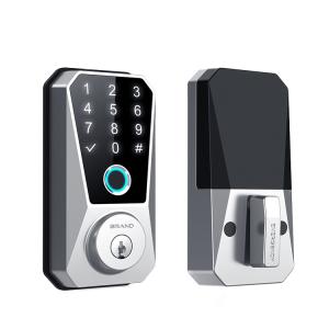 China 双面セキュリティ スマートロック 指紋鍵カードコード入力でドアをロック wholesale