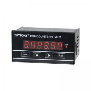 China CX multifuction Digital Count Meter Timing Pausing Function NPN Or Relay Output supplier