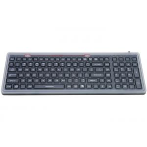 IP68 Industrial Rubber Medical Keyboard EMC Emission With Protection Cover