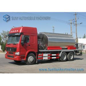 China Sinotruck Howo series 6X4 Asphalt Tanker Trailer 10000 L -11000 L 3 Axles 300Hp supplier