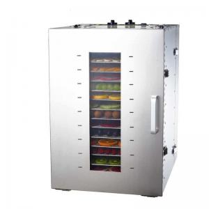 16 Trays 100L Industrial Fruit Dehydrator Machine Pineapple Drying Machine