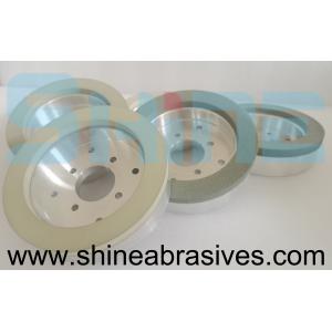 China 6a2 type Ceramic cup wheel for sharpening cvd  vitrified bond diamond grinding wheels supplier
