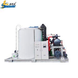 China Automatic 40ton Seawater Industrial Flake Ice Machine For Food Preservation supplier