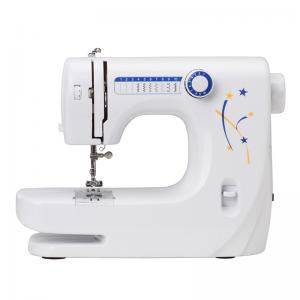 Butterfly Sewing Machine for Clothes Easy Operation White Body Blue Yellow Printing