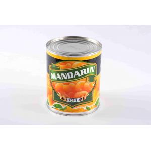 China Canned Fresh Mandarin Oranges Healthy Dessert With Vitamins A / C / Calcium supplier