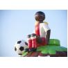 Fun Soccer Backyard Inflatable Jumper Bouncer Air Bouncer Inflatable Trampoline