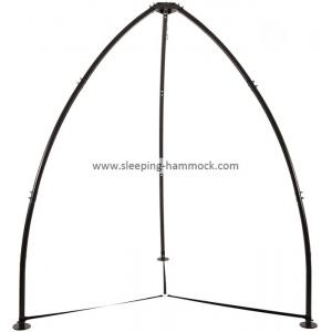 China All Weather Steel Portable Rope Tripod Hammock Chair Stand House Charcoal 100 Inches supplier