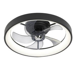 China Wholesale factory App Control 6 Speed Smart Ceiling Fan Light with Remote Control ABS 3 Blades Silent LED Fan Lamp for Bedroom Living Room wholesale