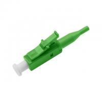 China LC APC Fiber Connector 0.9mm Simplex Single Mode Fiber Connectors With Green House on sale