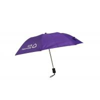 China Foldable Anti UV Umbrella , Triple Fold Umbrella Super Light Manual Close Open on sale