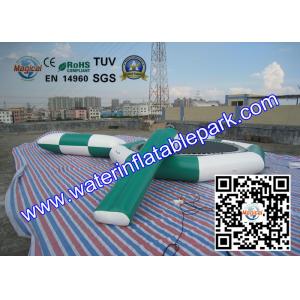 China Floating Inflatable Water Trampoline Combo Game Playing On Sea Or Lake supplier