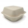 Sanitary Hamburger 600ML Bagasse Food Containers