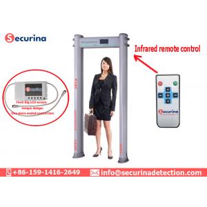 Digital Display Airport Security Full Body Metal Detector Indoor Outdoor AC100V~240V