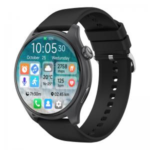 1.43''  Screen T52 Multifunction Smart Watch Plastic With Metalic Finishing Coffe  280mAh Battery