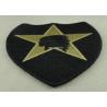USA Military Personalised Embroidered Badges , Embroidery Custom Cloth Patches