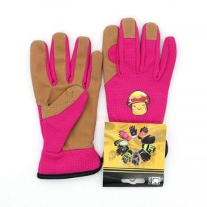 China Washable Protective Work Gloves , Kids Leather Gloves Long Service Life supplier