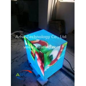 China LED DJブース/創造的なLED表示DJ Booth/LED DJブースの正面6の表面LED立方体のビデオ壁P3 P4 P5 P6 supplier