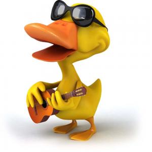 3D New Design Plastic Cartoon Figure action Animals Toys with Duck Bee Penguin