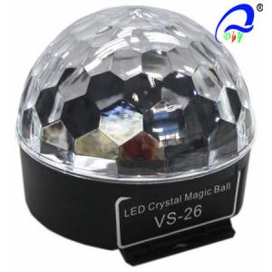 China Sound Crystal Led Magic Ball Light , Olympic Circles Multi Colored Christmas Lights supplier