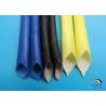 China Yellow Black Red Natural Color Acrylic Resin Fiberglass Braided Sleeving / Eco-friendly Insulating Sleeves wholesale