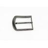 3.5cm Width Replacement Belt Buckle Embossed Gunmetal Brush Color 33g