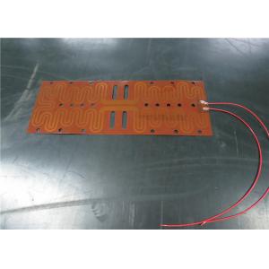 Battery Powered Polyimide Film Heater , Kapton Heating Element UL Approved