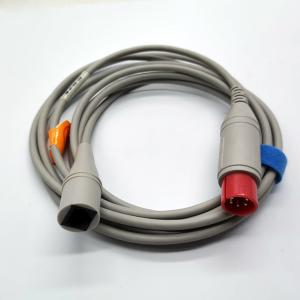 China Comprimento do cabo 3.2m do transdutor de pressão do adaptador IBP de TPU para Spacelabs a Medex Abbott supplier