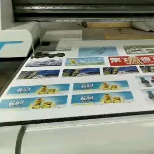 SG2513 Working Size UV Led Flatbed Printer with Ricoh Gen5 Printing on Round Bottle