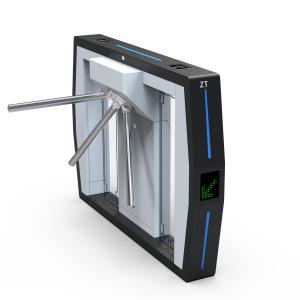 China Zento OEM/ODM Tripod Turnstile Gate with RS485 Communication Customizable Design and Anti-Tailgating Sensors supplier