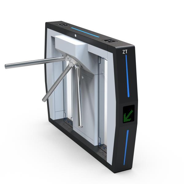 Zento OEM/ODM Tripod Turnstile Gate with RS485 Communication Customizable Design and Anti-Tailgating Sensors