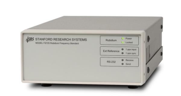 SRS Stanford Research Systems Model FS725 Rubidium Frequency Standard 0 MHz and 5 MHz outputs