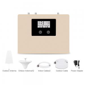 800 / 1800MHz 4G Signal Booster , Indoor Outdoor Antenna Cell Phone Repeater Kit