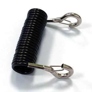 China High Quality Tpu Retractable Tether Spring Coiled Bungee Tool Lanyard supplier