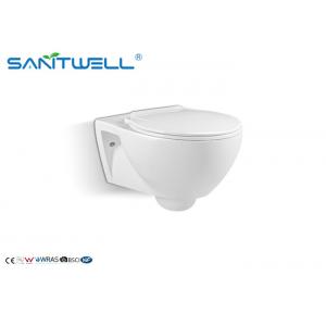 White Common Wall Mounted WC With Cover Concealed Cistern Washdown SWC925