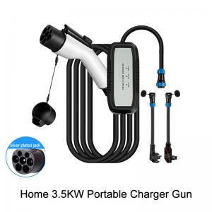China 20M Cable Portable Electric Car Charger 60Hz 3.5KW 16 Amp Type 2 wholesale