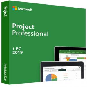 China Microsoft Office Project Professional 2019 Download License Key 1 User Genuine License Code supplier