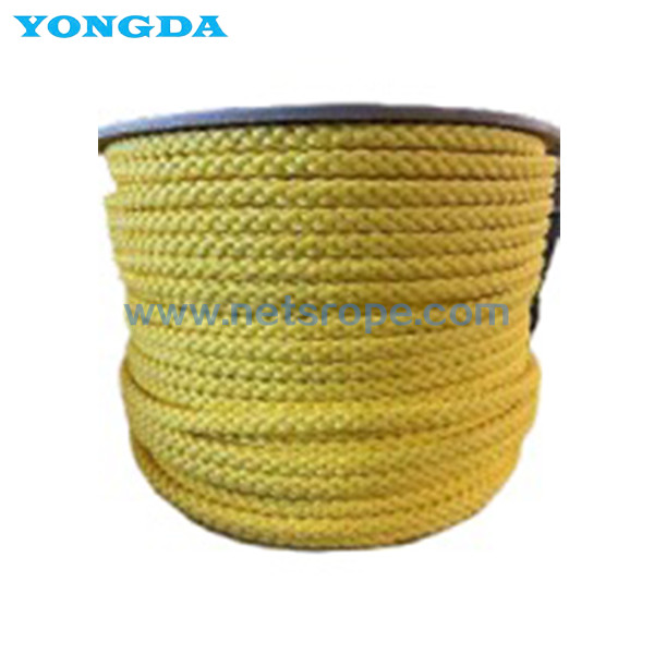 China Rope en polyéthylène à 8 brins résistant à l'eau de 128 mm pour amarrage maritime/ingénierie/industrie supplier