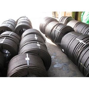 steel wire rope specifications steel tension cable 6x25 marine steel wire rope
