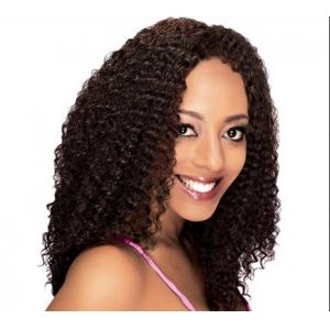 Water Wave / Kinky Curl full lace wigs virgin hair 100% Brazilian Wig
