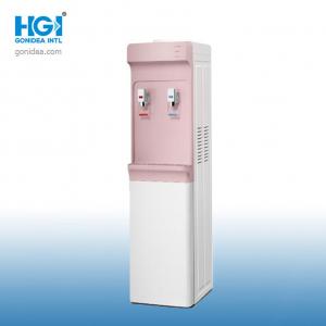 China Floor Standing Bottom Water Tank Hot Cold Water Dispenser Pink supplier