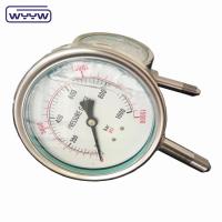 China Stainless Steel High Pressure Gauge Manometer With UNF9/16 Connection on sale